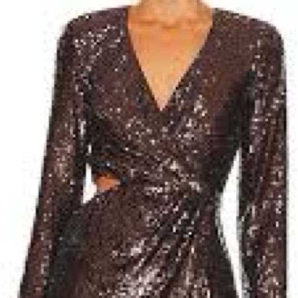 (103) ❤️ BNWT Jonathan Simkhai Conrad hammered sequin blazer mini dress - Picture 3 of 11